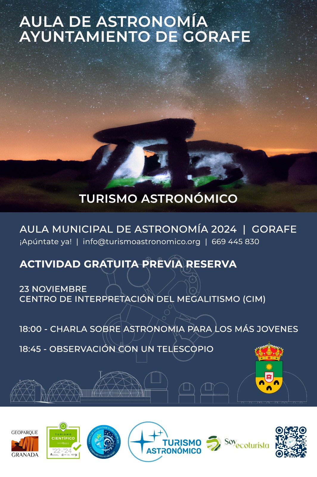 Aula de Astronomia Ayuntamiento de Gorafe