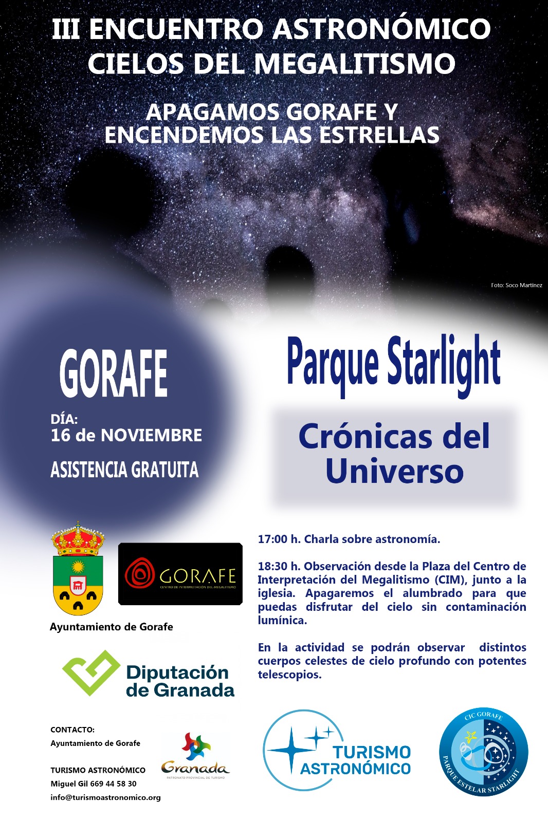 III Encuentro Astronómico Cielos del Megalistismo