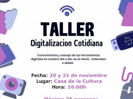 Taller de Digitalización Cotidiana en Gorafe