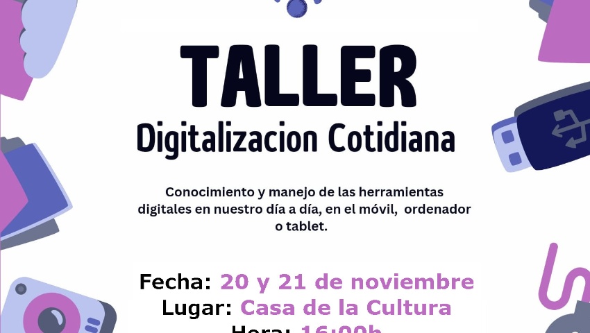 Taller de Digitalización Cotidiana en Gorafe