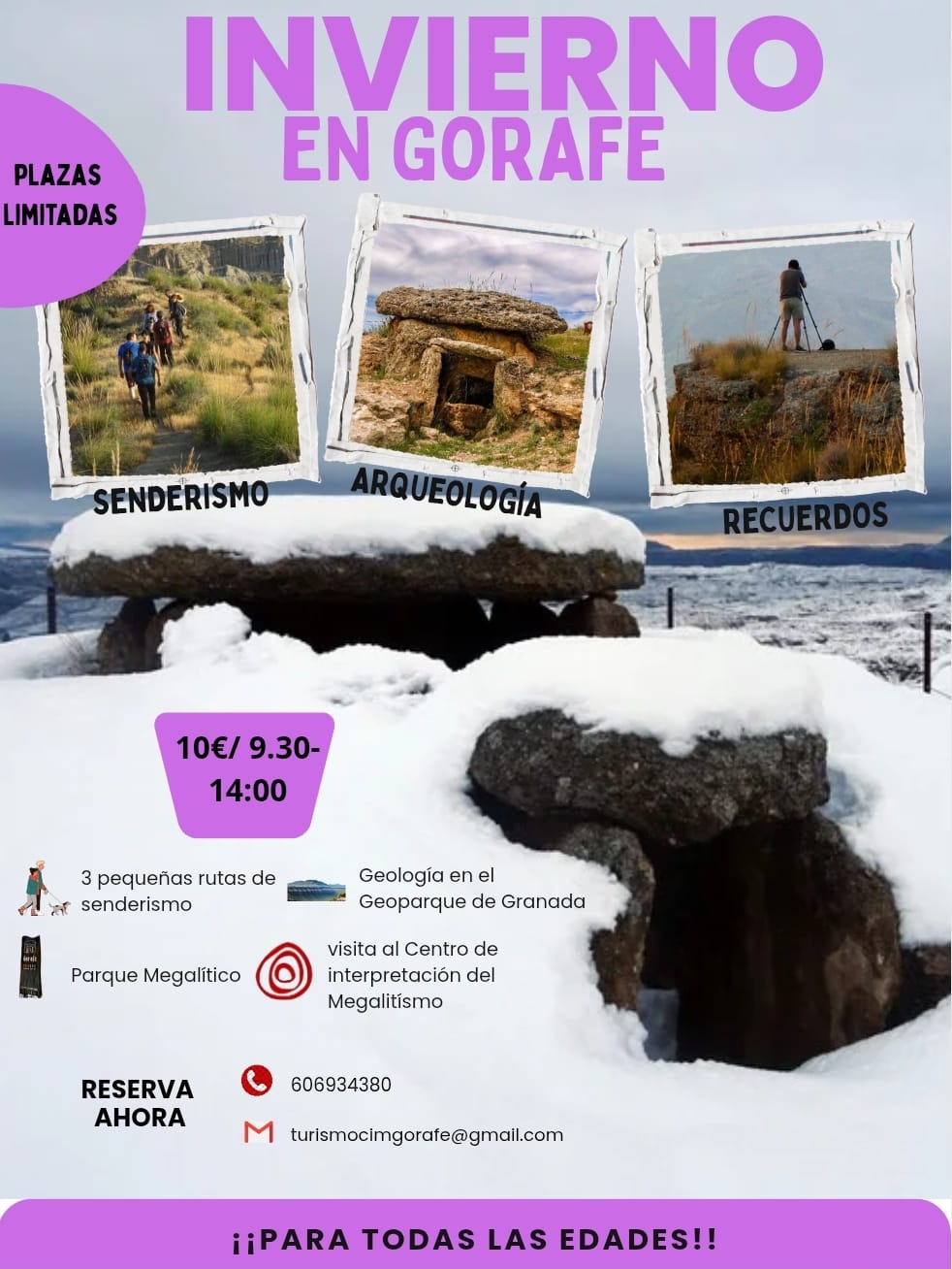 Invierno en Gorafe - 3 Pequeñas Rutas de Senderismo