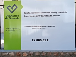 Acondicionamiento de Redes y Reposición de Pavimento C/ Castillo Alto, Tramo I